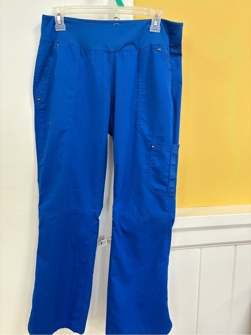 healing hands Royal Blue Scrub Pants with Cargo Pockets